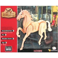 thumb-Cheval - Gepetto's Workshop - puzzle 3D en bois-2