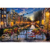 thumb-The evening in Amsterdam - 2000 pieces-2