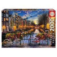 thumb-The evening in Amsterdam - 2000 pieces-1