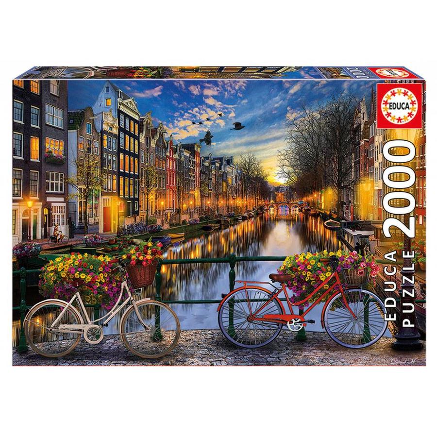 The evening in Amsterdam - 2000 pieces-1