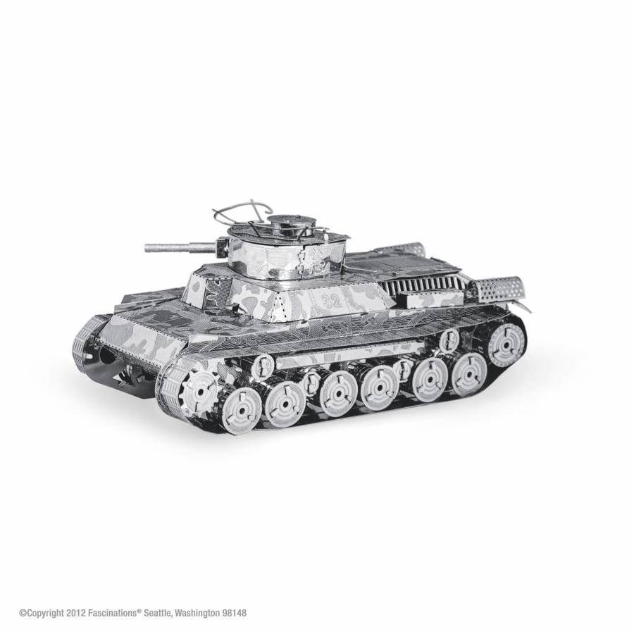 Chi-Ha Tank - 3D puzzle-1