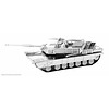 Metal Earth M1 Abrams Tank - 3D puzzle