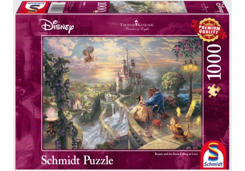  Schmidt La Belle et la Bête - 1000 pièces 