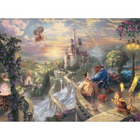 thumb-La Belle et la Bête - Thomas Kinkade - casse-tête de 1000 pièces-2
