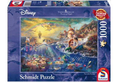 Schmidt Spiele 59489 Thomas Kinkade 101 Dalmatian 1000 Pieces Puzzle 