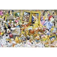 thumb-Mickey l'artiste - puzzle - 5000 pièces-1