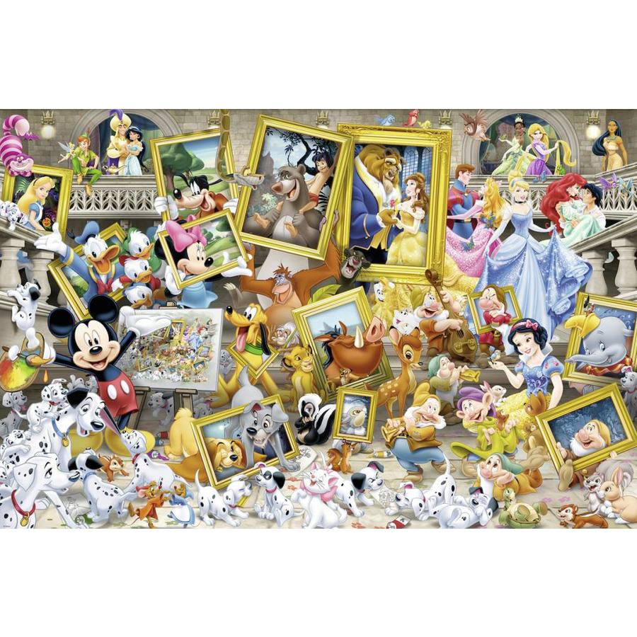 Mickey l'artiste - puzzle - 5000 pièces-1