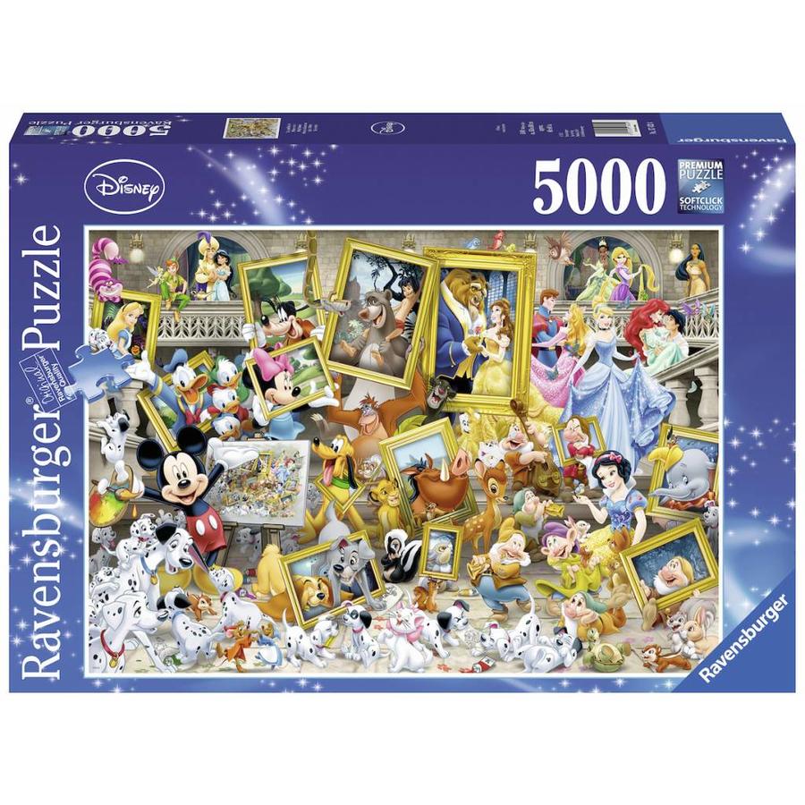 Mickey l'artiste - puzzle - 5000 pièces-2