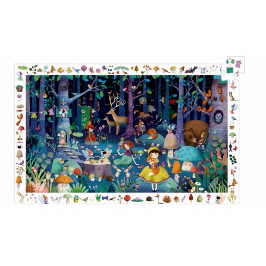La forêt enchantée - casse-tête de 100 pièces-1