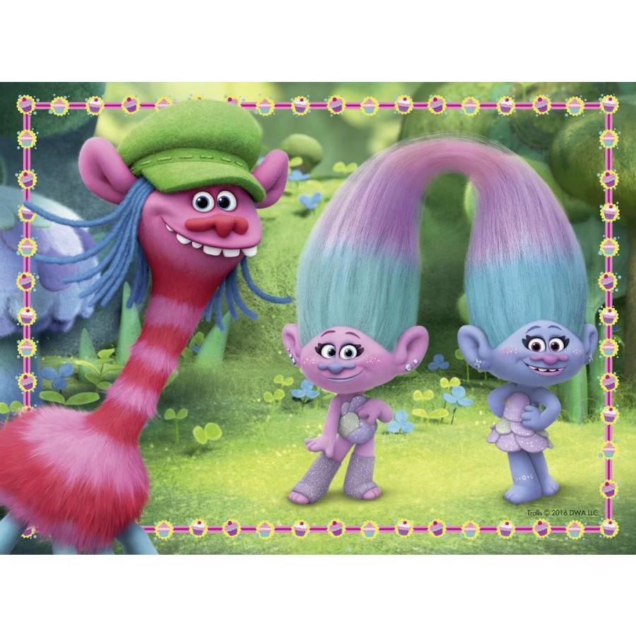 Trolls - 4 puzzels van 12+16+20+24 stukjes-5