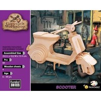 thumb-Scooter - Vespa - Gepetto's Workshop - 3D puzzel-2