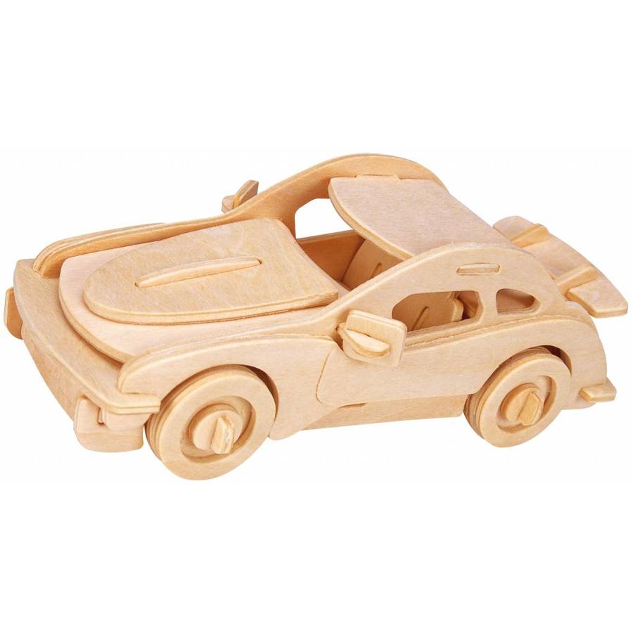 Racecar- Gepetto's Workshop - Wooden 3D puzzle-1