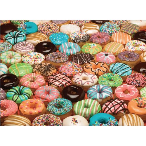  Cobble Hill Donuts de toutes les couleurs - 1000 pièces 