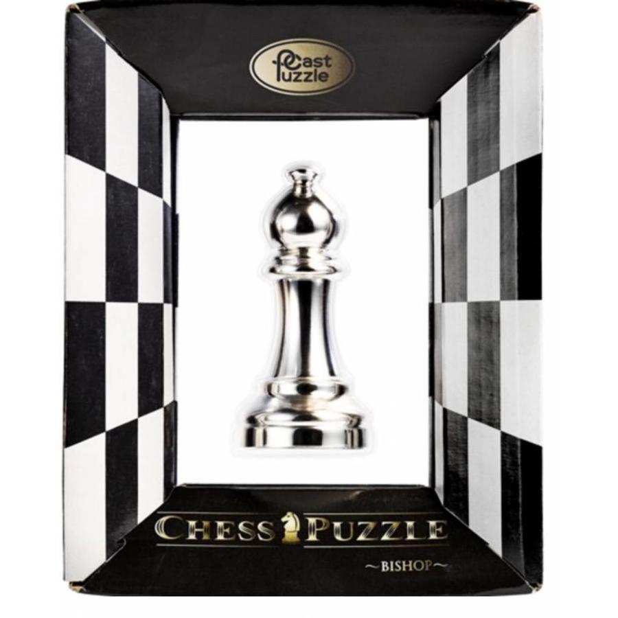 Bishop Silver - Chess piece - Cast brainbreaker-1