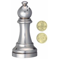 thumb-Bishop Silver - Chess piece - Cast brainbreaker-2
