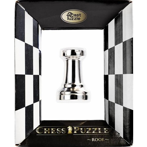  Cast Puzzle Rook - Chess piece - brain teaser 