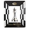 Cast Puzzle Queen Silver - Chess piece - Cast brain breaker