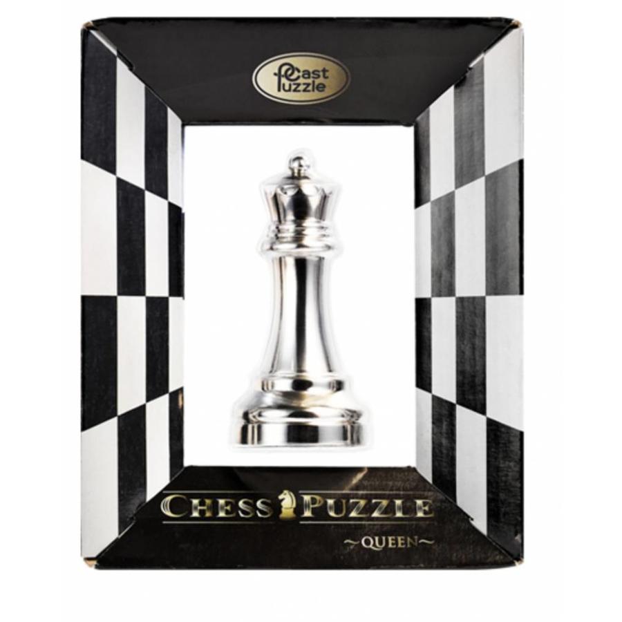 Queen Silver - Chess piece - Cast brain breaker-1