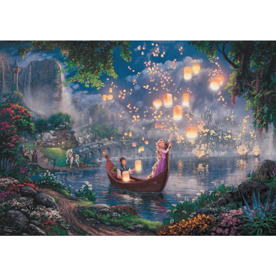 Rapunzel - Thomas Kinkade - puzzle de 1000 pièces-1