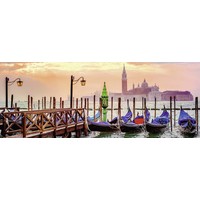 thumb-Gondoles à Venise - puzzle de 1000 pièces-1