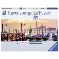 thumb-Gondels in Venetië - legpuzzel van 1000 stukjes-2