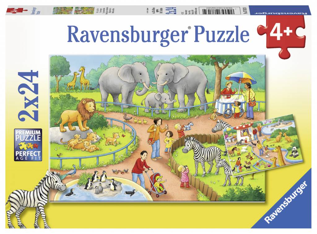 day at the zoo puzzle