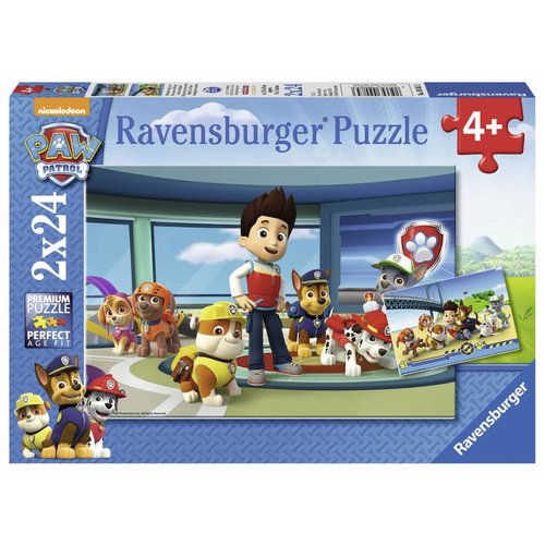  Ravensburger Paw Patrol - 2 x 24 pieces 