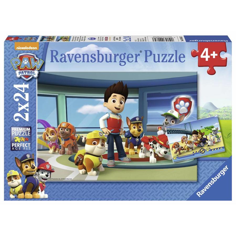 Helpful tracker noses - 2 puzzles of 24 pieces-1