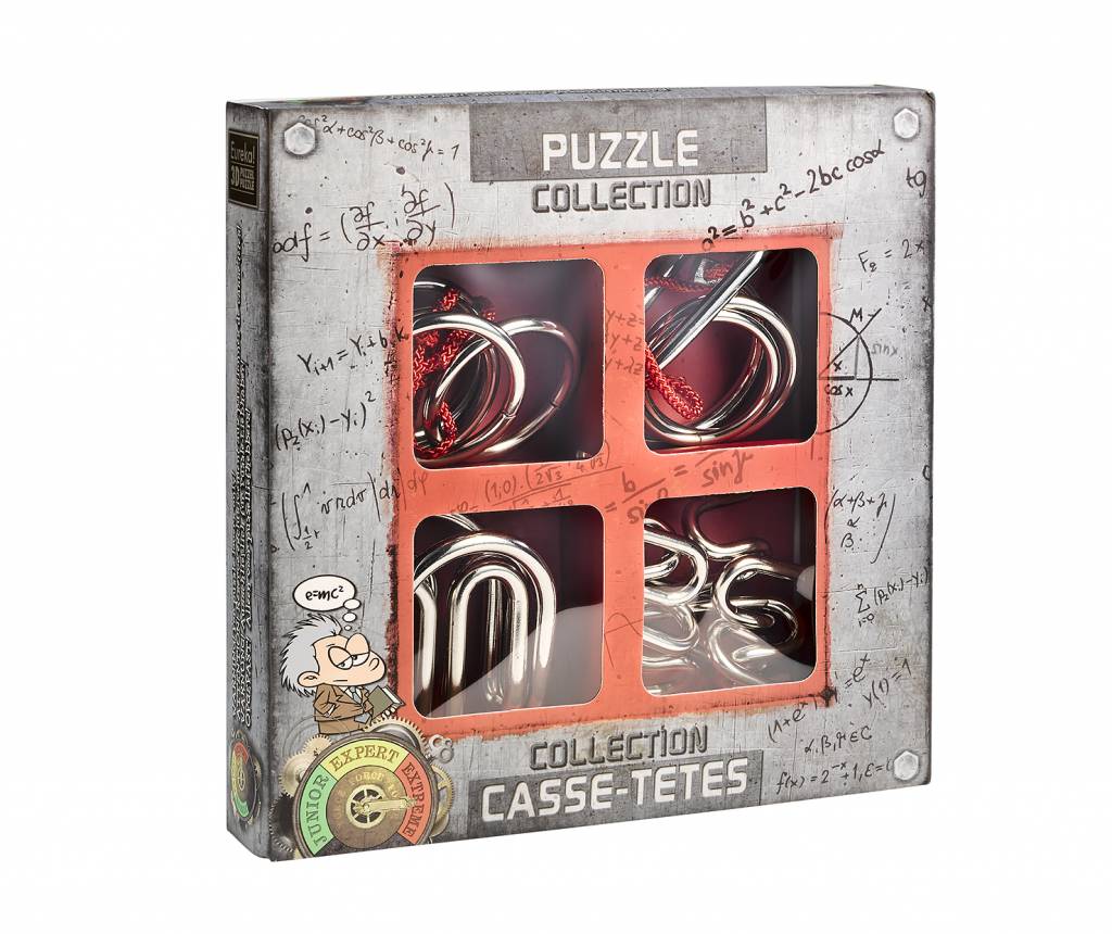 Coffret Casse-têtes en bois - GIGAMIC - Collection Extreme - 4 jeux de  patience niveau Extrême