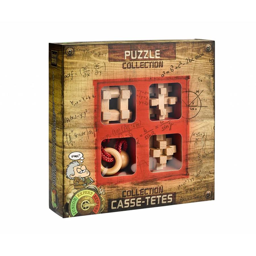 6 Pièces Casse Tete Bois, Jeux Casse Tête, 3D IQ Puzzle Mini Casse