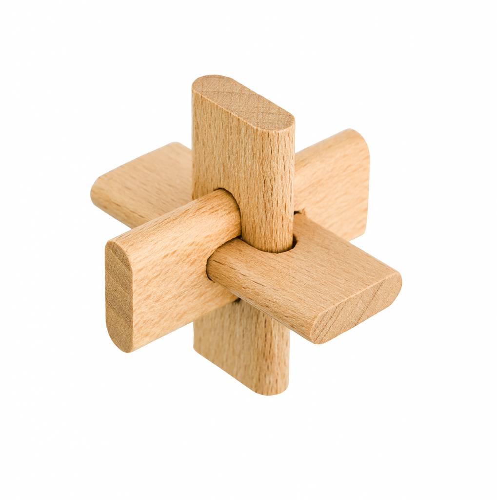 Casse-Tête - Bois - QUADRA PUZZLE