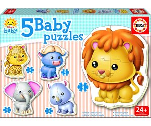 Puzzle Animaux Sauvages 1000 pièces avec colle Educa Puzzle Animaux Sauvages 1000 pièces avec colle Educa