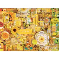 thumb-Yellow - puzzle of 1000 pieces-1