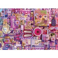 thumb-Purple - puzzle of 1000 pieces-1