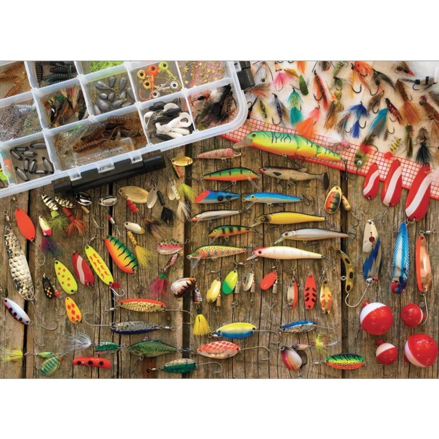 Leurres de pêche - puzzle de 1000 pièces-2