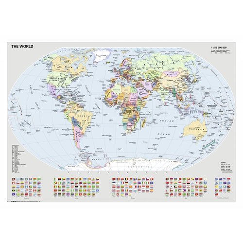  Ravensburger Constitutionnel Carte du monde - 1000 pièces 