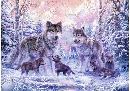  Ravensburger Arctic wolves - 1000 pieces 