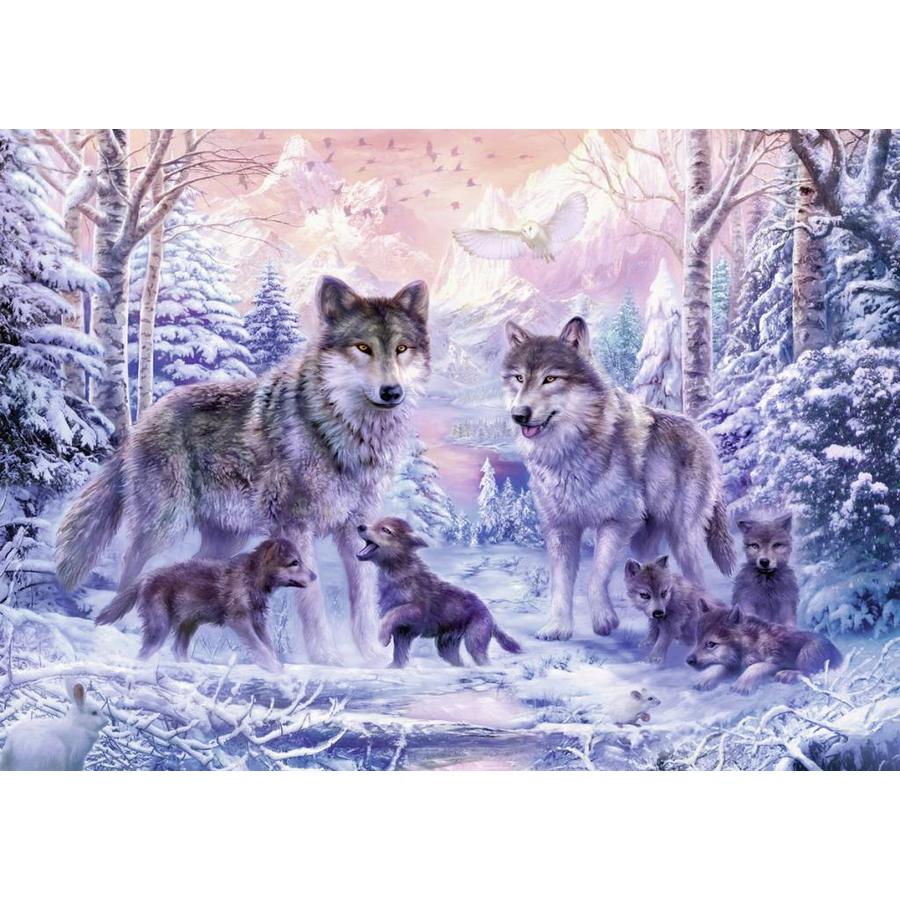 Arctic wolves - 1000 pieces-1