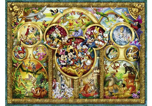  Ravensburger The most beautiful Disney themes - 1000 pieces 