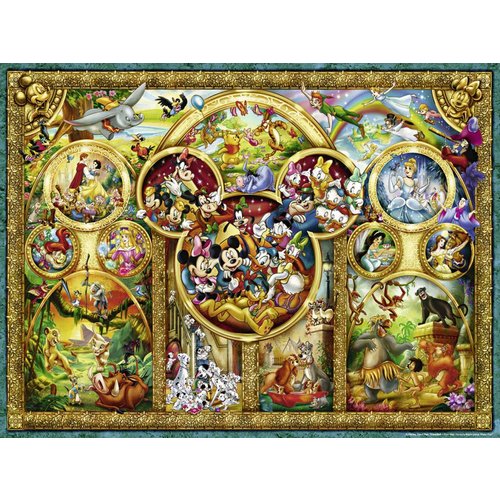  Ravensburger The most beautiful Disney themes - 1000 pieces 