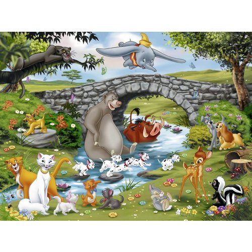  Ravensburger The Big Disney Family - 100 Pieces XXL 