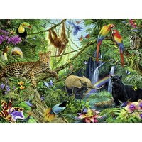 thumb-Animals in the jungle - 200 pieces XXL-1