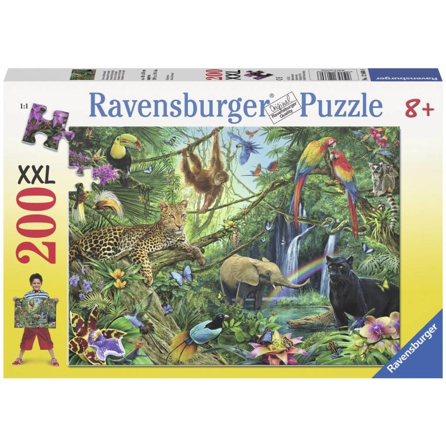 Animals in the jungle - 200 pieces XXL-2