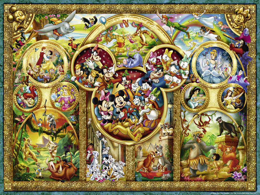 Ravensburger Disney family - 500 pieces - Puzzles123