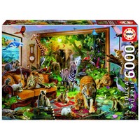 thumb-En entrant dans la chambre - puzzle de 6000 pièces-1