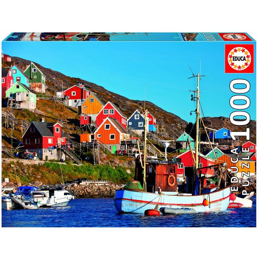 Nordic Houses - jigsaw puzzle of 1000 pieces-1