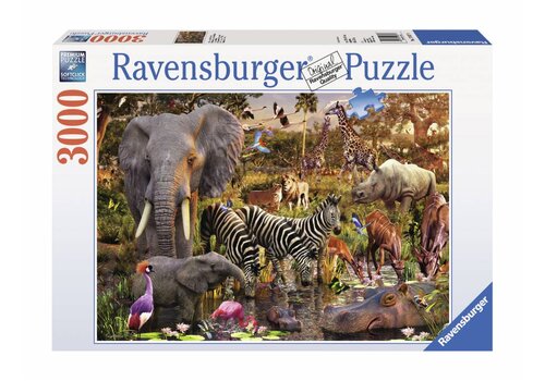  Ravensburger Afrikaanse dierenwereld - 3000 stukjes 