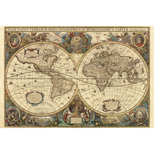  Ravensburger Carte antique du monde - 5000 pièces 