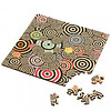 Curiosi Puzzle Double Q-Mad - Double-sided Jigsawpuzzle Wood - 123 pieces