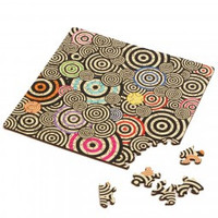 thumb-Puzzle Double Q-Mad - Puzzle Recto-Verso en Bois - 123 pièces-1